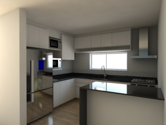 Ante proyecto cocina - Render 